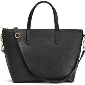 Cuyana Medium Carryall Tote, Black (Like New)